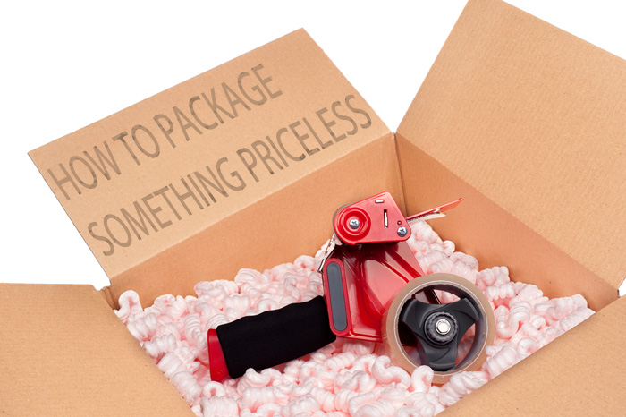 how to package something priceless