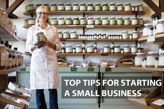 top tips for starting a small business